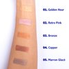 La Crique - Cream Eyeshadow & Highlighter - Infused with Hyaluronic Acid + Calendula Flower - LightWeight Cream Makeup and Skincare - 99% Natural Ingredients - Vegan Make Up - 04 Copper