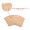 Volanic 100PCS 4X6 Inch Kraft Paper Bags Small Flat Party Favor Bag for Bakery Cookies Sandwich Soap Packing