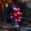 BrickBling Light Compatible with Lego Icons Plum Blossom Flower Décor, LED Lighting Compatible with Lego 10369, Light up Your Botanical Collection (No Model Set)