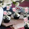 Gyufise 36Pcs Cow Cupcake Toppers Farm Animal Happy Birthday Cupcake Decorations for Cow Farm Animal Zoo Themed Kids Boy Girl Birthday Party Supplies Three Layers Party Decor