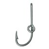 BT Outdoors Eagle Claw Silver Hat Hook Fish Hook for Hat Silver Fish Hook Money/Tie Clasp