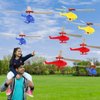 VETE 8 Pack Planes Toys Flying Toy Helicopter for Kids Toddlers, 360° Rotating Helicopter Airplane Toys for Boys Girls, Bulk Toys Party Favors Classroom Prizes, Pinata Fillers,Goodie Bag Stuffers