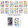 Temporary Tattoos for Kids,12 Sheets Dinosaur Themed Children’s Temporary Tattoos Waterproof Sticker for Girls Boys Kids Halloween Christmas Birthday Supplies Favors