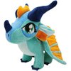 EASELR Wings of Fire Dragon Plush Toy Rainwing Dragon Stuffed Animals Pterosaur Plush Flying Dragon Pillow Plushies Gifts for Fans Kids Boys Girls