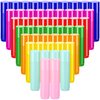 128 Pieces Lip Balm Tubes 5 ml Refillable Rotatable Plastic Lipstick Tubes Empty Lip Gloss Balm Containers DIY Lip Gloss Balm Tube Holder for DIY Cosmetic, 8 Colors