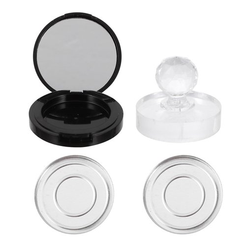 FOMIYES Eyeshadow Pallets Makeup Storage Organizer Box Empty Loose Powder Blush Container Empty Blush Case Loose Powder containers Compact Container: Reusable Eyeshadow Pallets Makeup Pallet