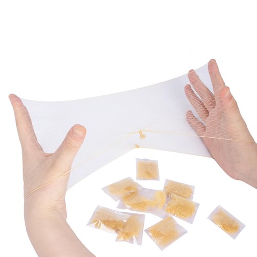 WeKen Pack of 20pcs Hair Nets Invisible Elastic Edge Mesh 50cm 20" Blonde