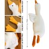 OUKEYI Goose Stuffed Animal 19.6 inchVery Huge Goose Plush Pillow Toy, Cute Giant White Goose Stuffed Animal Duck Plush Pillow