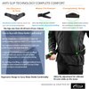 AiRunTech Upgraded No Bounce Hydration Belt Can be Cut to Size Design Strap for Any Hips for Men Women Running Belt with Water Bottle Holder Pocket Fits Smartphones Black Bottle diameter up to 3.2 in