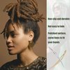 SHEHARUHI 8 Pcs Interlocking Tool for Locs Sisterlock Retighten Tool Dreadlock Crochet Needle for Hair Extensions Styling Tools (Gold, Silver)
