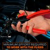 Radiator Hose Clamps Pliers Tool - Hose Clamp Plier Wire Clamp Tool Long Reach Hose Clamp Pliers Automotive Wire Pliers Tool - Hose Removal Tool Pinch Pliers Car Tool Kit Flat Snap Ring Pliers