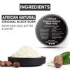 HERBOGANIC African Black Soap Liquid, Paste & Soap Bar,100% Raw Pure Natural From Ghana Face & Body Wash Supports Moisturizing,Dry Skin, Scars and Dark Spots (16 Oz Each)