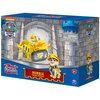 Paw Patrol, Rescue Knights Rubble Transforming Toy Car with Collectible Action Figure, Kids Toys for Ages 3 and up