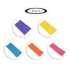 30 Pieces Flexi Curling Rods No Heat Hair Curlers Rod 9.45 Inch Hair Curlers for Medium and Long Hair (5 Colors)