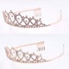 Birthday Girl Sash & Rhinestone Tiara Kit - Rose Gold Birthday Gifts Glitter Birthday Sash Birthday Party Favors