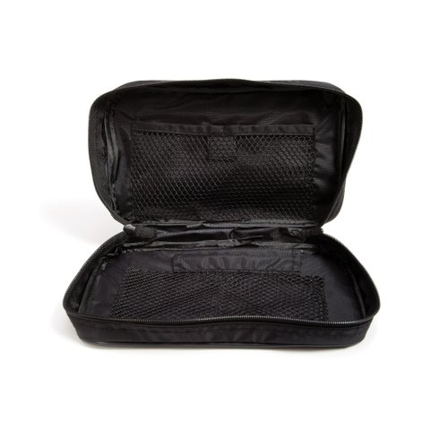 Tandem Sport Joust Amenity Kit - Professional Volleyball Referee Bag - Ref Kit with Compartments for Whistle, Net Setter, Pocket Pump, Pressure Gauge, and Penalty Cards - Black, Bag Only