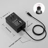 12V 3A Power Supply Adapter with ETL Certificate,GINGSOW AC 100-240V to DC 12V LED Driver Max 36W 5.5MM x 2.1MM DC Output Jack with 1.5M Long Cable for LED Strip Light, CCTV Security System, Router