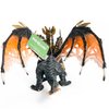 RECUR Devil Dragon Action Figurine, 9 Inch Statue Dragon Toys for Boys Girls Kids, RPG Figures Miniatures for Tabletop Display & Roleplaying, Collectors Toy Age 3 +