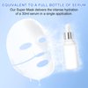 Deep Collagen Overnight Mask - 4ea Hydrating Overnight Hydrogel Mask, Anti-Wrinkle Lifting Facial Sheet Masks with low Molecular Weight Collagen for Elasticity Firming And Moisturizing (6 Sheets)