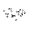 RiToEasysports Landing Gear Stopper Set Wheel Collar, 20Pcs RC Airplane Plane Landing Gear Wheel Stop Collar 2.1mm Stainless Steel Exquisite Craftsmanship