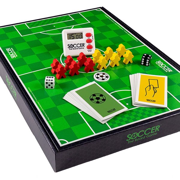 SOCCER The BOARD GAME – 2 Player Fast-Paced Soccer Game – Great gift for your soccer enthusiast
