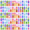 75Pcs Party Favors for Kids 3-5 4-8 Fidget Toys Bulk Mini Pop Keychain Sensory Toys Stocking Stuffers Birthday Carnival Treasure Classroom Prizes Toddler Toys Stress Relief toys