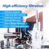 ICEPURE Faucet Water Filter Replacement for Pur® Plus RF9999® FM-2500V, FM-3700, RF3375, PFM400H PFM450S PFM150W PFM350V PUR-0A1 FM2500V FM-3700 for All PUR Faucet Filtration Systems, 6PACK