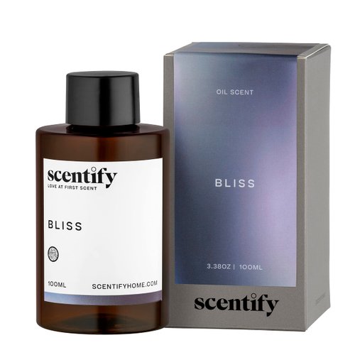 Scentify Bliss Aroma Oil Refill Scent for Oil Diffusers - Eucalyptus, Bergamot, Tea & Powdery Scents - Luxurious Relaxing Aromatherapy Diffuser Fragrance Non-Toxic & Pet-Friendly 3.4 oz