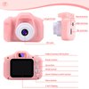 Kids Digital Camera, Toddler Camera, Kid Camera with 2 Inch Screen and 32Gb SD Card, Camera for Kids, Toys for Over 6 Year Old Girls, Birthday Gift Christmas Toy for 6 7 8 Children by Nidoot(Pink)