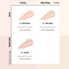 Meta Fixing Cushion Foundation 01 BOSONG | clear beige pink | Matte, dewy, glow, long-lasting, double coverage, clean beauty, lightweight, natural look, foundation for sensitive skin,hydrating cushion