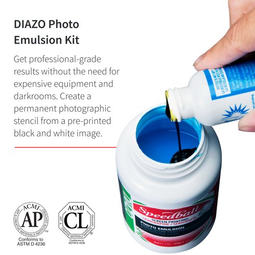 Speedball Art Products Diazo Photo Emulsion Kit for Screen Printing
