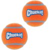Chuckit! 6 Pack of Tennis Balls, Small, Launcher Compatible Dog Toys
