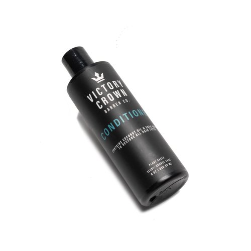 Victory Crown Hydrating Hair Conditioner - 8 oz - All Natural - Restores Moisture and Health for all Hair Types - Barber-Owned and Made in the USA