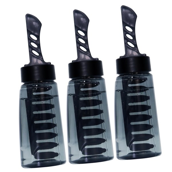 3pcs Comb Styling Gel Mens Comb Styling Comb for Men Hair Styling Gel Salon Comb Gel with Comb Barber Hair Comb Hair Styling Gel Applicator Bottle Hair Gel Bottle Hair Styling Tool
