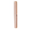 Aluminum Hair Comb Metal Cutting Hairdressing Barbers Combs Anti-Static Ultra Thin Rose Gold