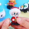SULOLI Christmas Wind Up Toys, 8 PCS Xmas Gift Stocking Stuffers Goody Bag Fillers for Kids Party Favors