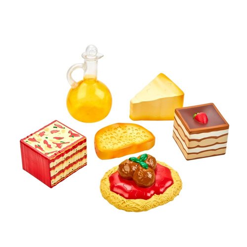 Excellerations Multicultural Play Food Set- Italian 7 Piece Set