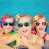 Bouiexye 12 Pack Kids Sunglasses Neon Party Favors Bulk Bag Fillers Gift for Beach Pool Birthday Party Supplies