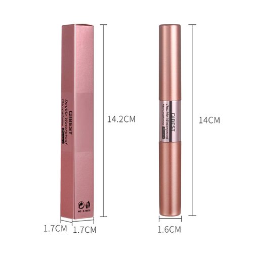 4D Fiber Lash Mascara, Waterproof, Long-Lasting,Longer, Thicker, Voluminous, Dramatic Extension,Smudge-Proof Eyelashes