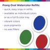 PRANG Refill Pans for Oval Watercolor Paint Set, 12 Pans per Box, Blue Violet (00816)
