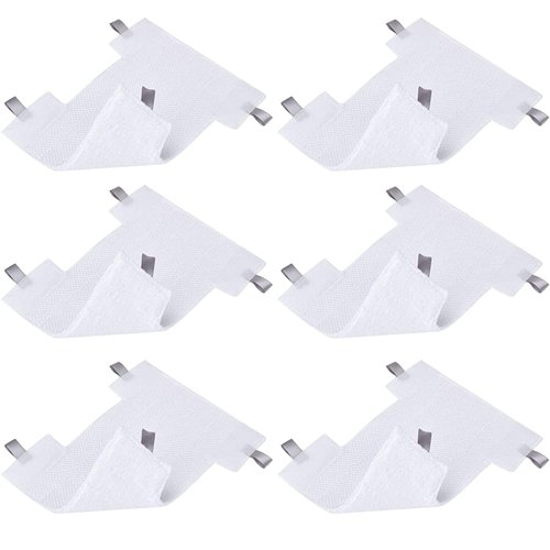 6Pack Dust-Away Micro-fiber Hv300 Series Pads kit for Shark Dust-away, Rotator, Navigator Lift-away Pro Vacuum, Ultra Light Stick Vacuum