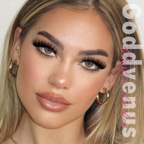 Goddvenus Lash Extension Kit Wispy Lash Clusters Kit Natural C Curl Fluffy Cluster Eyelash Extensions Individual Lashes Kit with Bottom Lash Clusters Waterproof Bond and Seal Tweezers DIY at Home