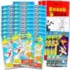 Looney Tunes Mini Party Favors Set for Kids - Bundle with 24 ACME Looney Tunes Bugs Bunny Play Packs with Coloring Pages, Stickers, More (Looney Tunes Birthday Party Supplies)