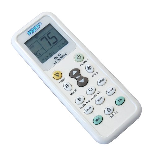 HQRP Universal Remote Control Compatible with Fedders AZ7A09W2A AZ7A12W2A AZ7A12W7A AZ7R05F2A AZ7R06F2A AZ7R08F2A AZ7R10F2A AZEY18F7B Air Conditioner