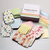 Hayley Cherie Floral Gift Treat Boxes with Ribbons & Lids (20 Pack) 350gsm Card, 4 x 4 x 3.2 Inches for Favors, Baby Showers, Christmas, Bridesmaids, Parties, Birthdays, Weddings