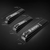 Nail Clippers Set Matte Stainless Steel 3 pcs fingernail Clippers &Slant EDG Toenail Clipper Cutter Metal Case .The Best Gift Nail Clippers for Men and Women