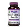 BlueBonnet Vitamin C 500 mg Plus Rosehips Vegetable Capsules, 180 Count