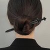 2pcs Viking Sword Hair Styling Pins Black Wicca Witch Hair Slide Renaissance Festival Hair Acceossories for Women Hair Stick
