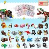 HOGOKIDS 30 Packs Party Favors for Kids - 867PCS Animals Building Blocks Sets for Classroom Prizes Goodie Bag Fillers Stocking Stuffers Birthday Valentines Easter Gifts for Kids Boys Girls 6+