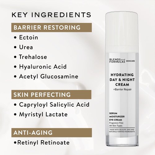 Hydrating Day & Night Cream +Barrier Repair (with Retinyl Retinoate, Ectoin and Urea)